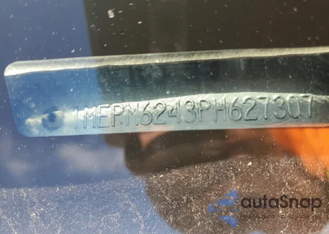 1993 Mercury Cougar Xr7 из США, поврежденный, VIN 1MEPM6243PH627307